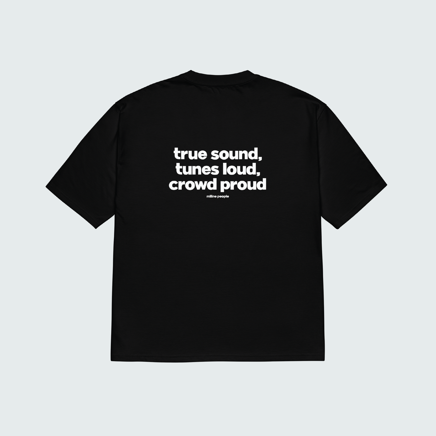 CLUB RULES Oversize - Black