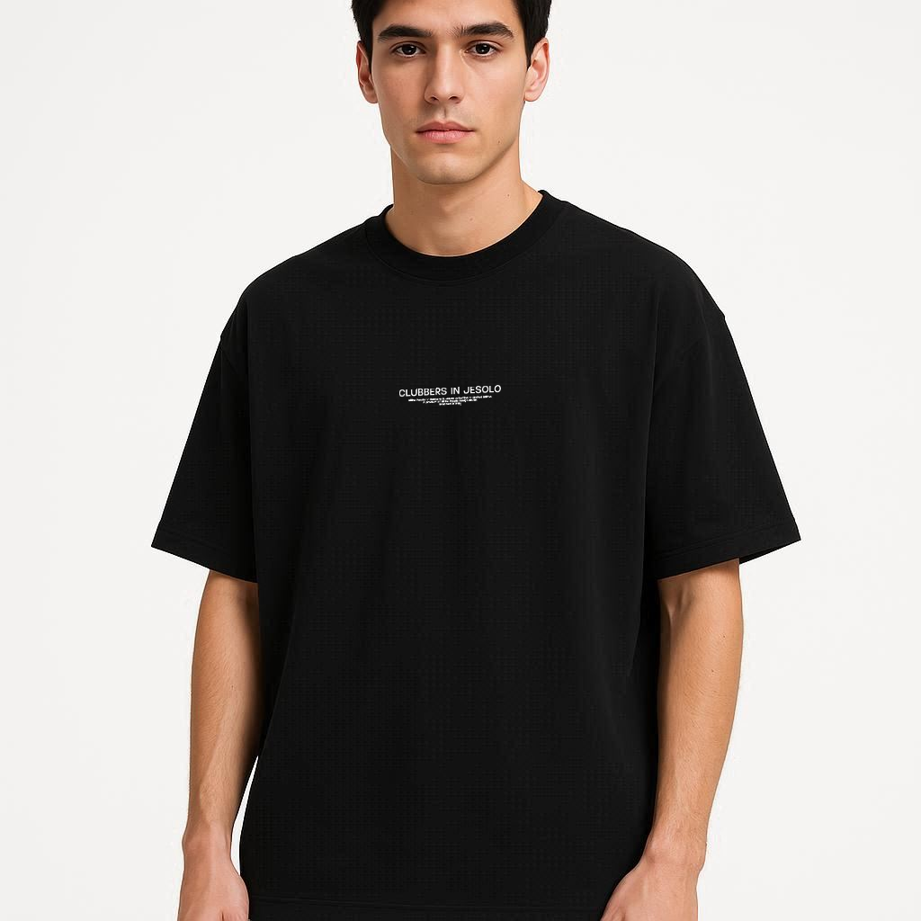 CLUBBERS IN JESOLO (NIGHT) LIMITED EDITION Oversize - Black