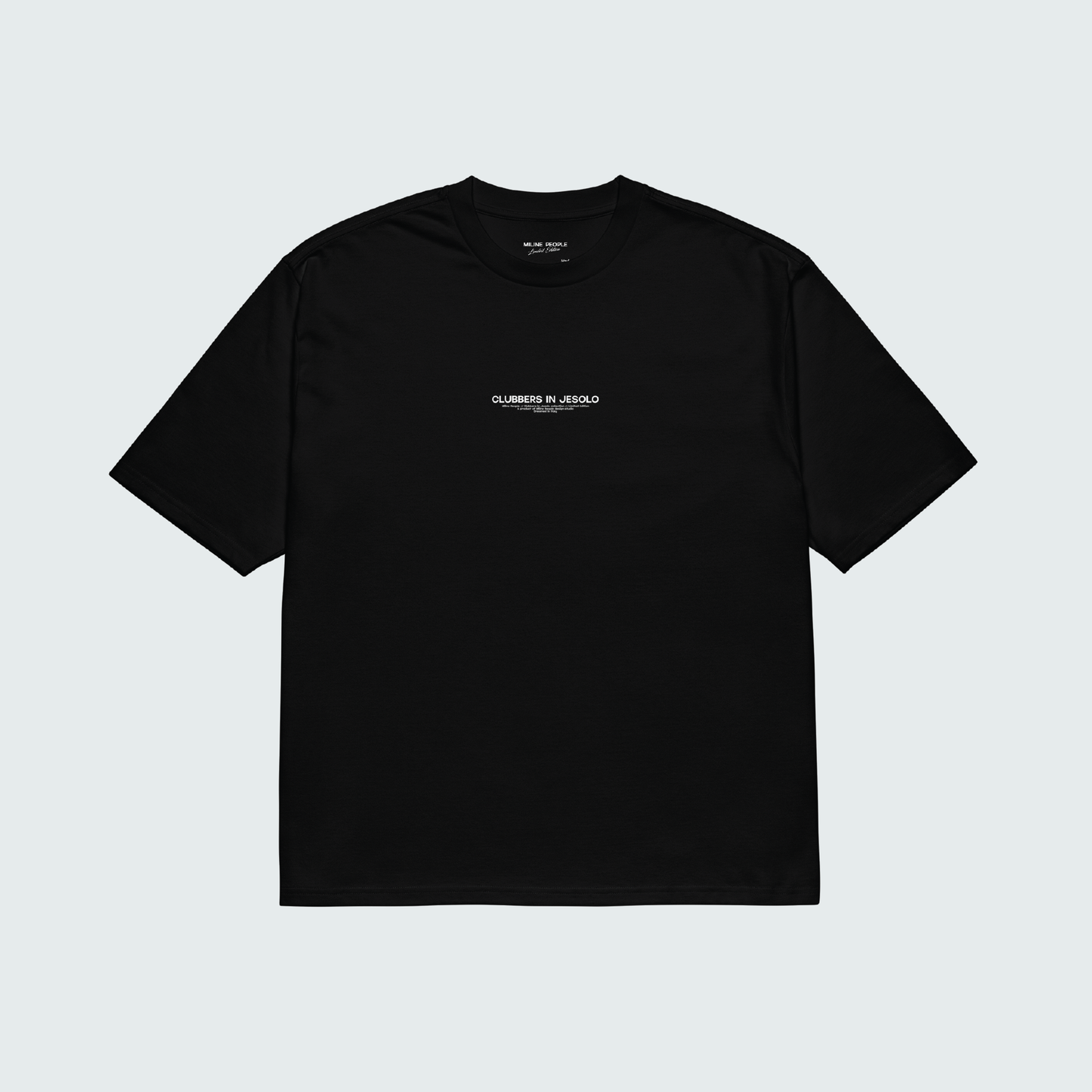 CLUBBERS IN JESOLO (NIGHT) LIMITED EDITION Oversize - Black