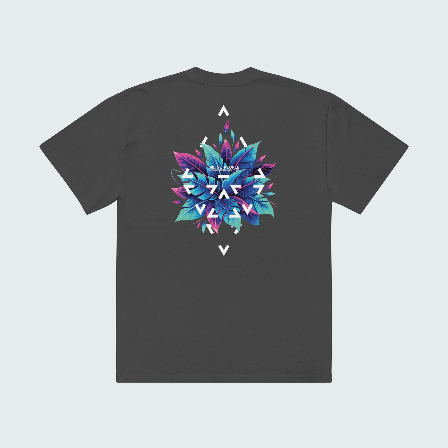 ELECTRONIC JUNGLE Oversize - Black