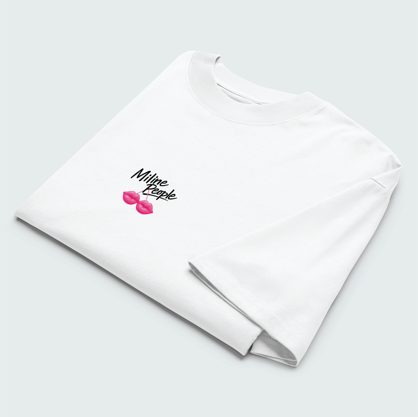 KISS MY LIPS - White