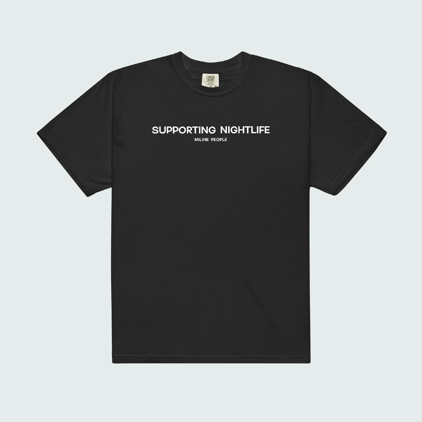 SUPPORTING NIGHTLIFE - Black