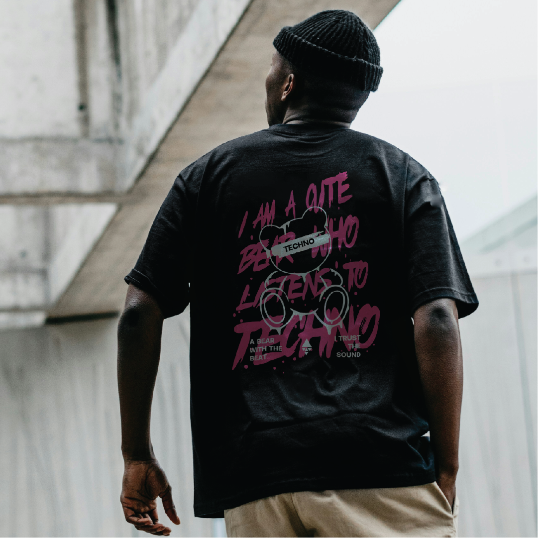 THE BEAR Oversized - Black