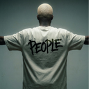 People Oversize Tee Bone