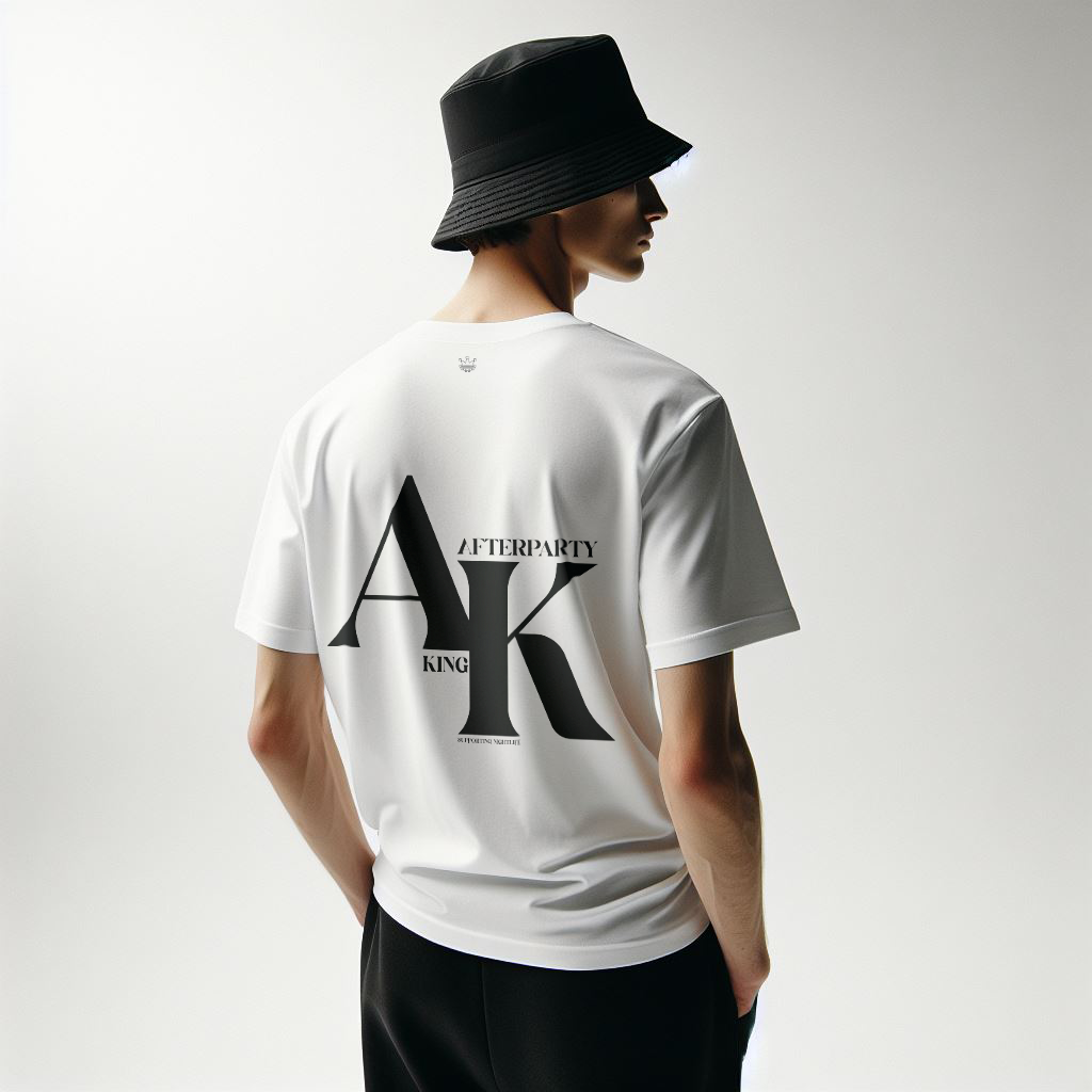 AFTERPARTY KING EMBROIDERED - Black