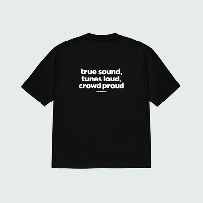 CLUB RULES Oversize - Black