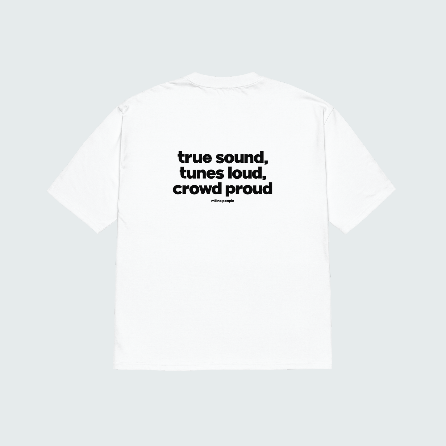 CLUB RULES Oversize - White