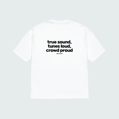 CLUB RULES Oversize - White