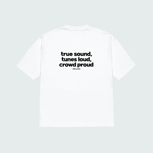 CLUB RULES Oversize - White