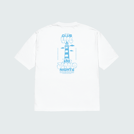 CLUBBERS IN JESOLO (LIGHT) LIMITED EDITION Oversize - White