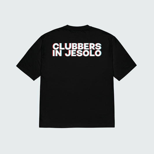 CLUBBERS IN JESOLO (NIGHT) LIMITED EDITION Oversize - Black