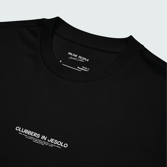 CLUBBERS IN JESOLO (NIGHT) LIMITED EDITION Oversize - Black