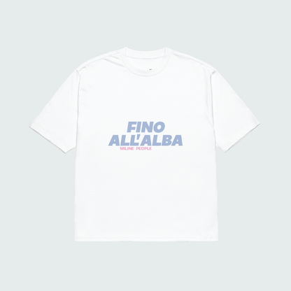 FINO ALL'ALBA Oversize - White