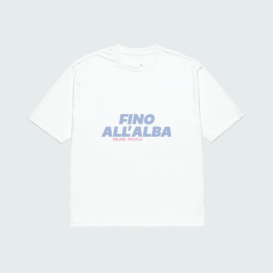 FINO ALL'ALBA Oversize - White