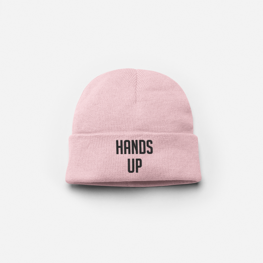 HANDS UP EMBROIDERED - Pink