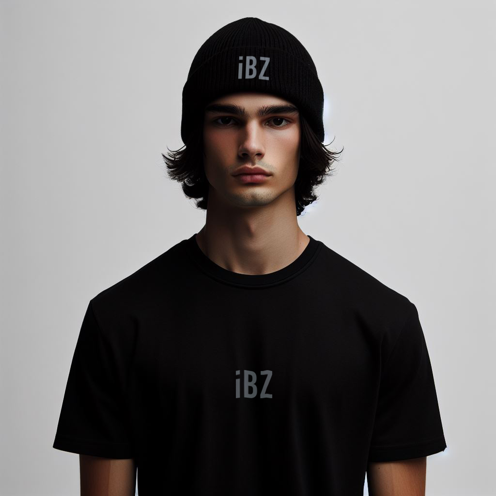 IBZ EMBROIDERED - Black