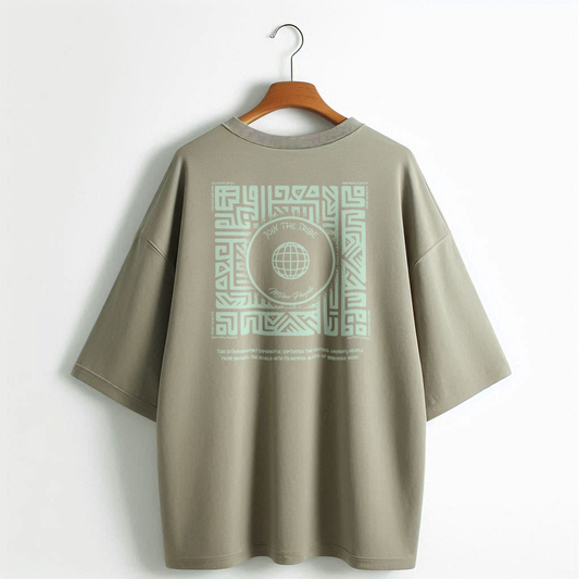 JOIN THE TRIBE Oversize - Olive