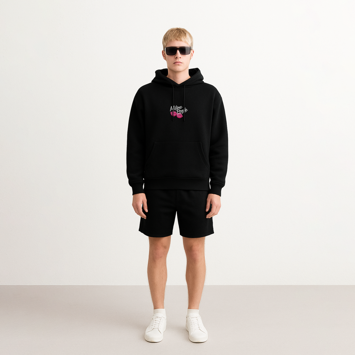 KISS MY LIPS - Black