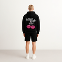 Kiss My Lips Embroidered Hoodie