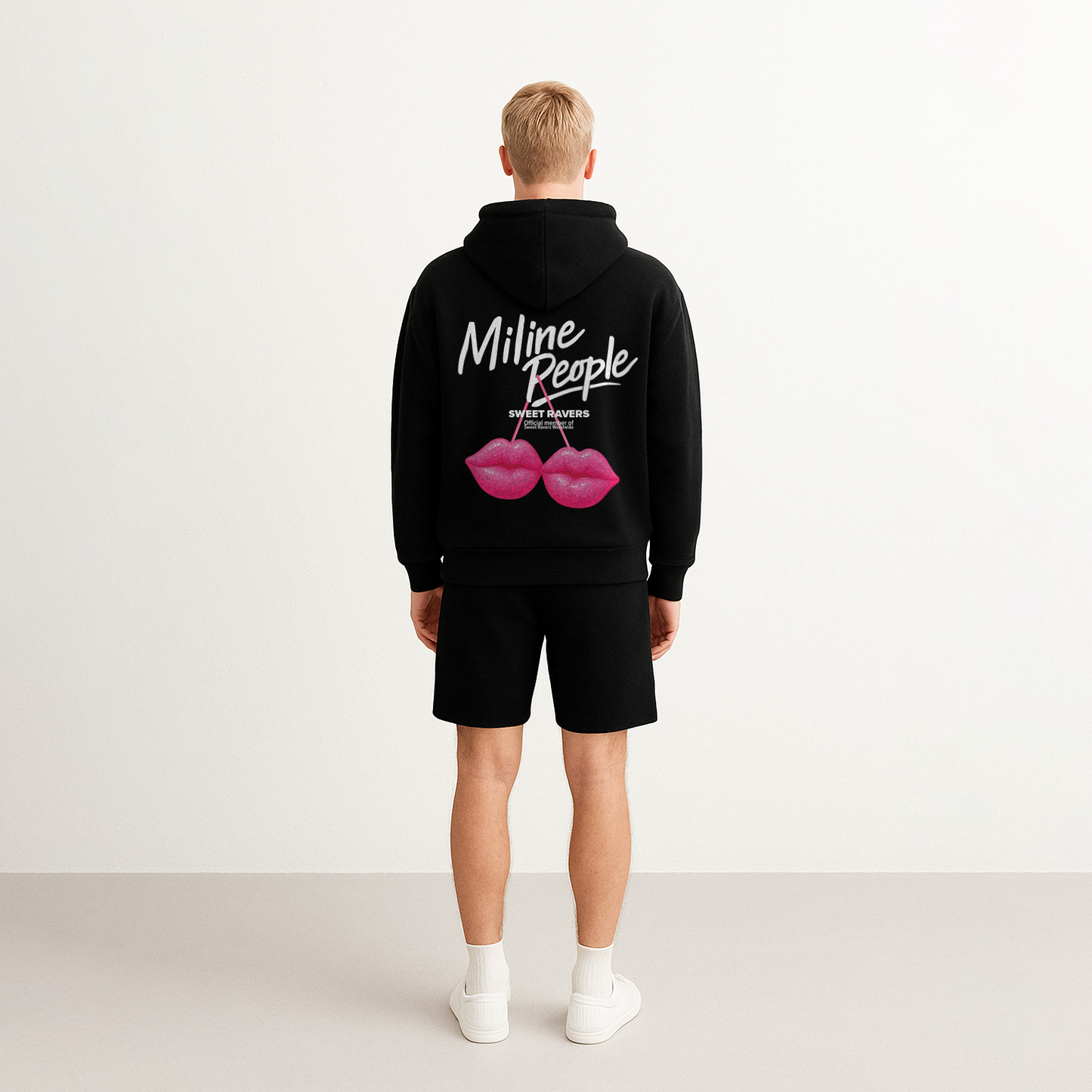 KISS MY LIPS - Black