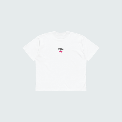 KISS MY LIPS - White