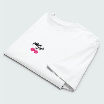 KISS MY LIPS - White