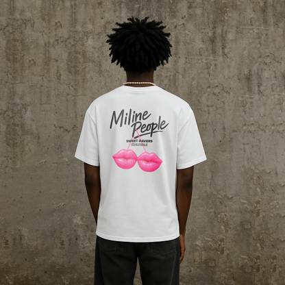 KISS MY LIPS - White