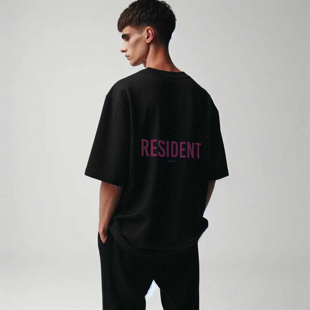 RESIDENT Oversize - Black