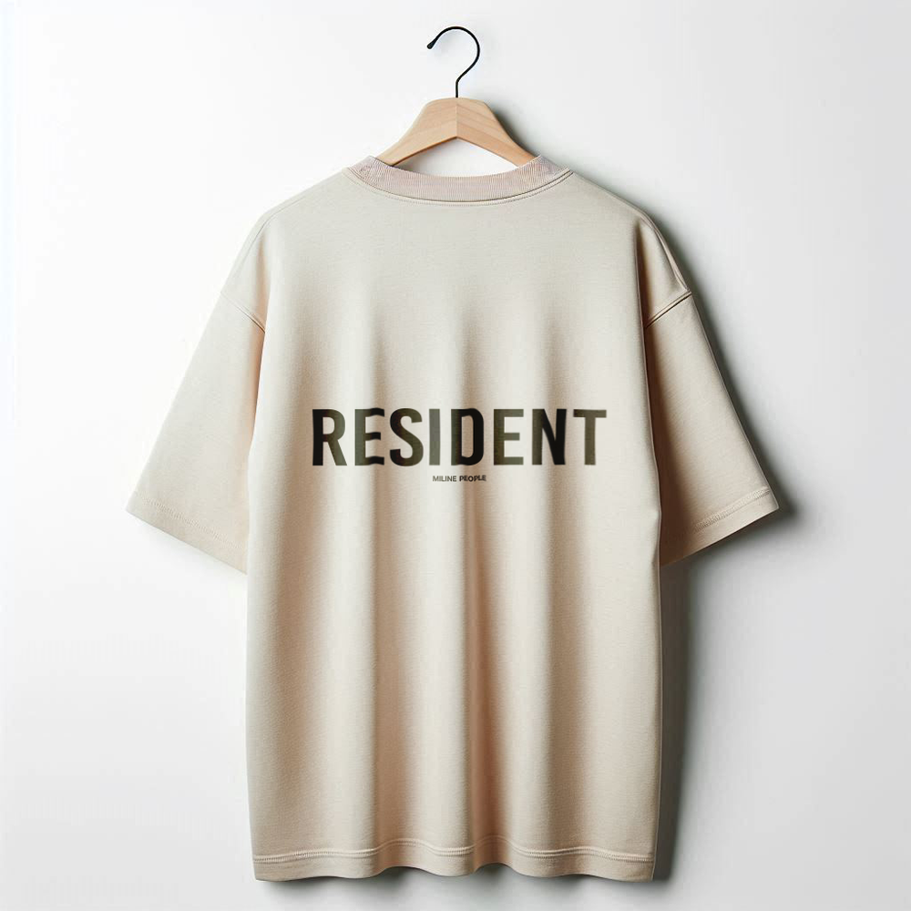 RESIDENT Oversize - Bone