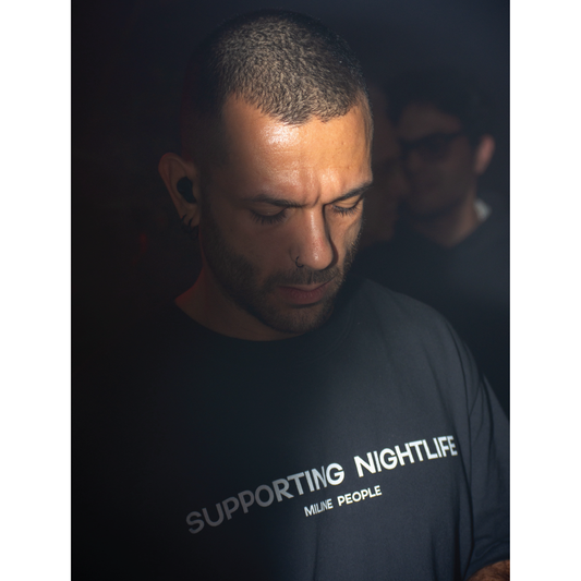 SUPPORTING NIGHTLIFE - Black
